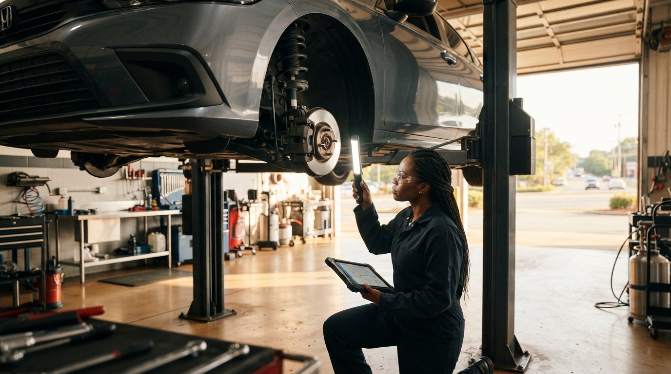 Suspension Noise Diagnosis in Atlanta: Decoding Clunks, Squeaks, and Pops